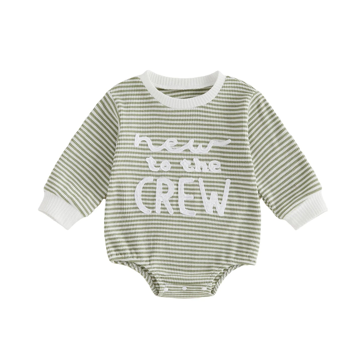 NEW TO THE CREW Striped Long-Sleeve