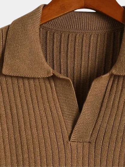 v-neck-polo-sweater-ribbed-cross-crown