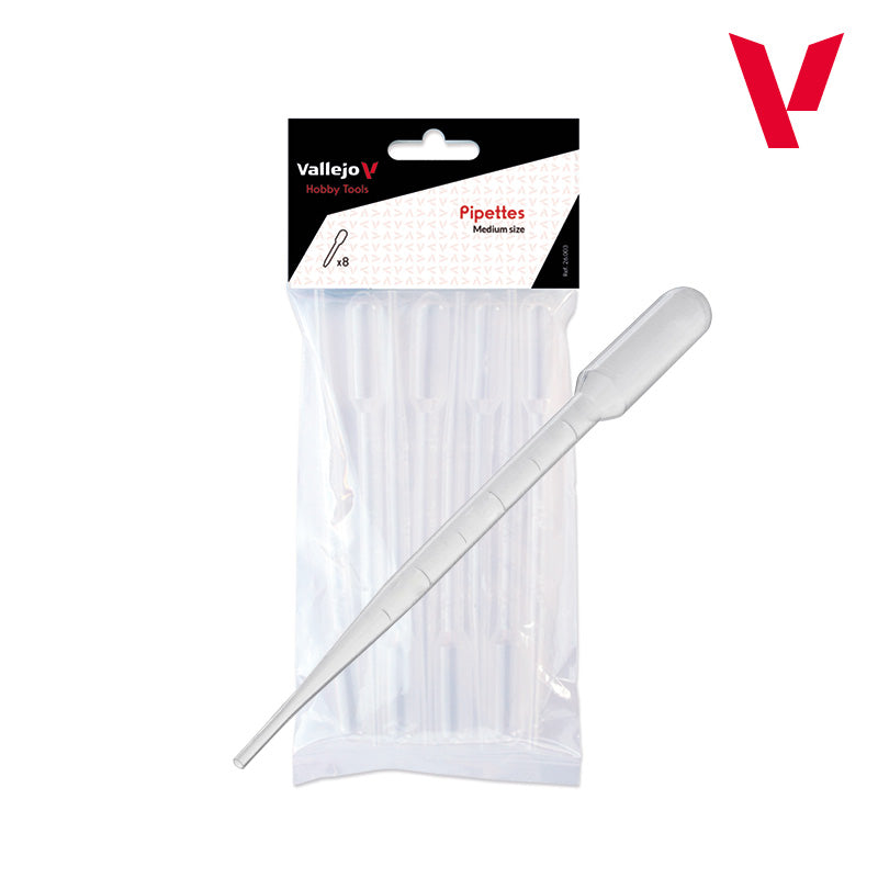 Pipettes by Vallejo - Medium, Set of 8